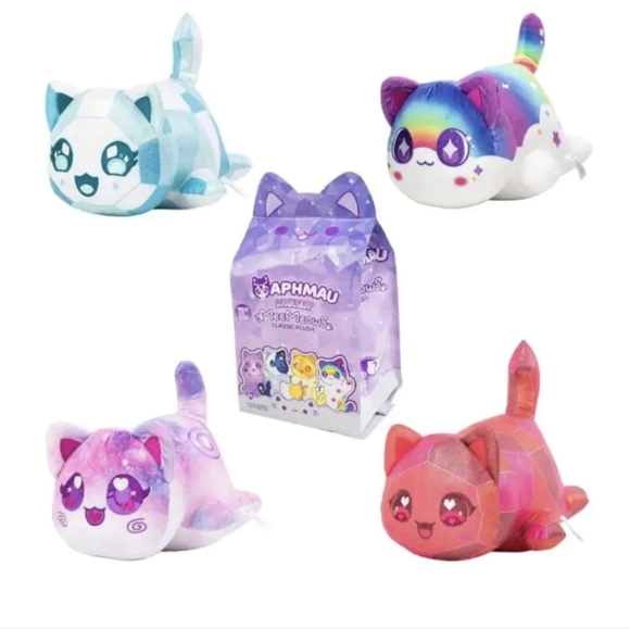 Aphmau MeeMeows DIAMOND CAT Large 11" 28cm Plush Celestial Toy RARE RESEALED - Picture 5 of 5